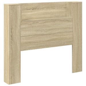 vidaXL Kopfteil-Schrank mit LED Sonoma-Eiche Holzwerkstoff