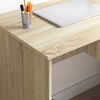 vidaXL Schreibtisch Sonoma-Eiche 90 x 49 x 75 cm Holzwerkstoff