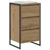 vidaXL Sideboard Kunsthandwerk Eiche 42 x 36 x 75,5 cm Holzwerkstoff