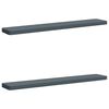 vidaXL 2-teilige Bankkissen VUGHT 2 stk. 100 % Polyester Blau