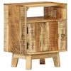 vidaXL Nachttisch 40x30x50 cm Raues Mangoholz