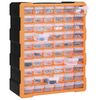 vidaXL Multi-Schubladen-Organizer mit 60 Schubladen 38x16x47,5 cm