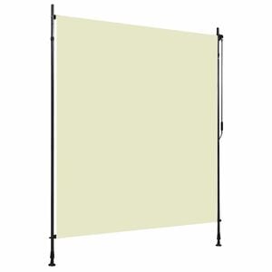 vidaXL Au&szlig;enrollo 200 x 270 cm Creme