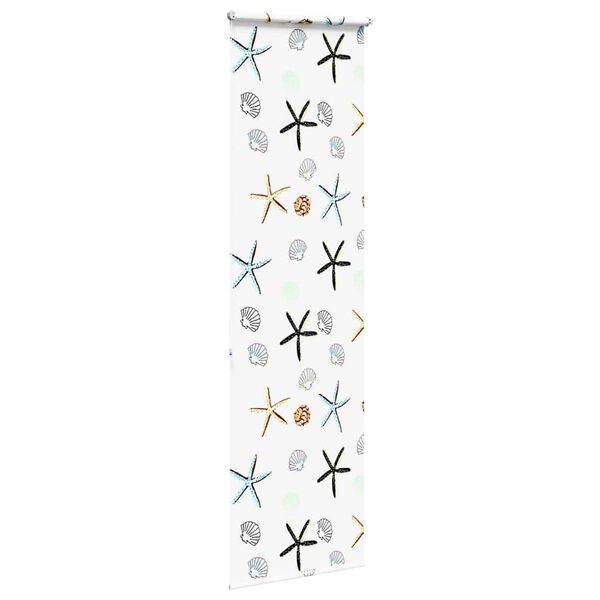 vidaXL Duschrollo 70x240 cm Stoffbreite 66 cm