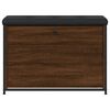 vidaXL Schuhbank mit Klappe Braun Eichen-Optik 82x32x56 cm