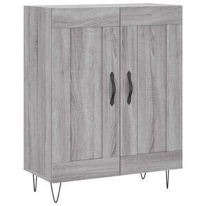 vidaXL Sideboard Grau Sonoma 69,5x34x90 cm Holzwerkstoff