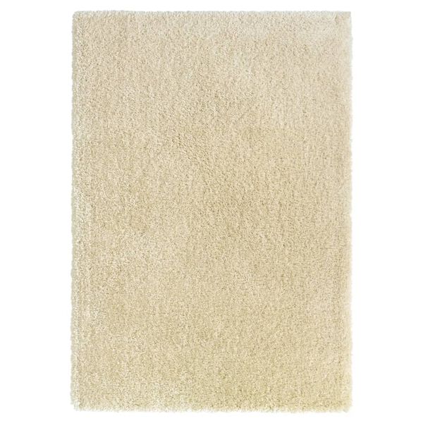 vidaXL Shaggy-Teppich Hochflor Beige 160x230 cm 50 mm