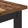 vidaXL Tisch Altholz 80 x 50 x 76,5 cm Ingenieure Holz und Stahl