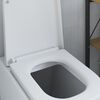 vidaXL Toilettensitz Wei&szlig; 47,5 x 35 x 3,6 cm Duroplast