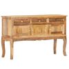 vidaXL Sideboard 110 x 35 x 75 cm Massivholz Mango