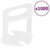 vidaXL Fliesen-Nivellierclips 1000 Stk. 2 mm