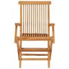 vidaXL 5-tlg. Garten-Essgruppe Massivholz Teak