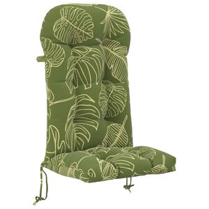 vidaXL Sonnen-Lounger Kissen PUTTEN 100 % Polyester Blattdesign