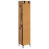 vidaXL Highboard Altholz 69,5 x 34 x 180 cm Holzwerkstoff