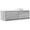 vidaXL TV-Schrank Grau Sonoma 80x31x25,5 cm Holzwerkstoff