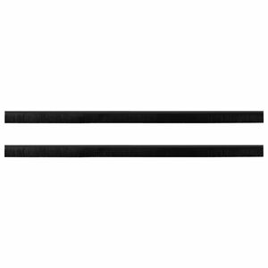 vidaXL Selbstklebende T&uuml;rb&uuml;rstendichtungen 2 stk. Schwarz 100 cm