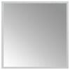 vidaXL LED-Badezimmerspiegel Transparent 50 x 50 cm Geh&auml;rtetes Glas