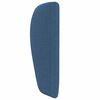 vidaXL Kopfteil Ohr Blau 40 x 23 x 6 cm Stoff