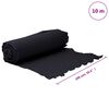 vidaXL Geotextil-Vlies Schwarz 1x10 m Polyesterfaser