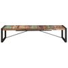 vidaXL Couchtisch 180x90x40 cm Altholz Massiv