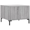 vidaXL Couchtische 2 Stk. Grau Sonoma 50x50x40 cm Holzwerkstoff