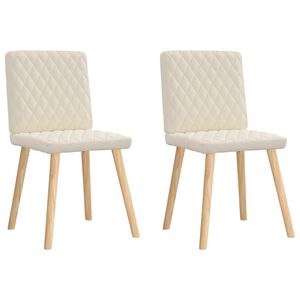 vidaXL Esszimmerstühle 2 Stk. Leinen