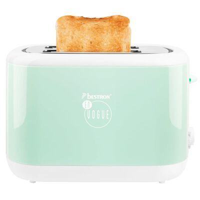 Bestron Toaster Minzgrün 930 W ATS300EVM