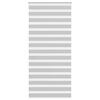 vidaXL Doppelrollo Hellgrau 110x230 cm Stoffbreite 105,9 cm Polyester
