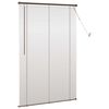 vidaXL Venetianer Jalousie Dunkelbraun mit Muster 150 x 70 cm PVC