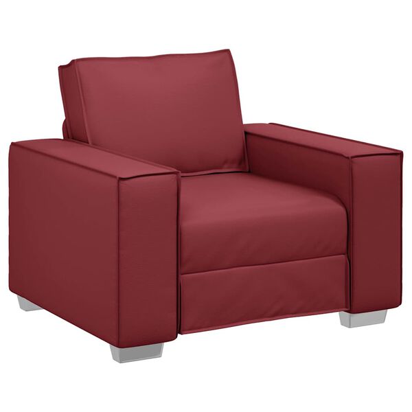 vidaXL Sofa Weinrot 99 x 80 x 84 cm Stoff