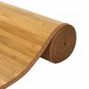 vidaXL Teppich Rechteckig Natur 70x500 cm Bambus