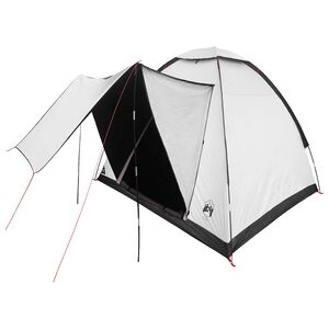 vidaXL Campingzelt mit Dach Wei&szlig; Blackout 190 x 140 x 105 cm