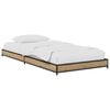 vidaXL Bettrahmen Artisan-Eiche 80 x 200 cm Holzwerkstoff
