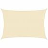 vidaXL Sonnensegel 160 g/m&sup2; Creme 3x4 m HDPE