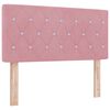 vidaXL Kopfteil Rosa 100 cm Samt