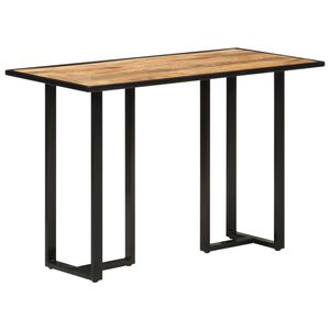 vidaXL Esstisch 110x55x75,5 cm Massivholz Mango