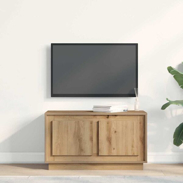 vidaXL TV-Schr&auml;nk Artisan-Eiche 80 x 35 x 45 cm Holzwerkstoff