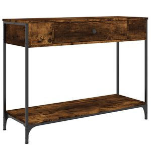 vidaXL Konsolentisch R&auml;uchereiche 100x34,5x75 cm Holzwerkstoff
