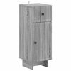 vidaXL Badezimmer Aufbewahrungsschrank EDE Sonoma-Grau 30 x 31 x 80 cm