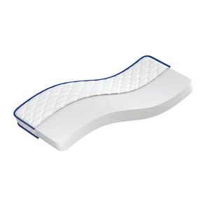 vidaXL Memory-Schaum-Matratze 80x160x17 cm Weich Wei&szlig;