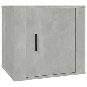 vidaXL Nachttisch Betongrau 50x39x47 cm