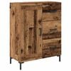 vidaXL Highboard mit Schubladen 2 pcs Altholz Holzwerkstoff