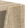 vidaXL Seitenregal Sonoma-Eiche 33 x 32 x 70,5 cm Holzwerkstoff