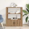 vidaXL Sideboard Artisan-Eiche 30 x 80 x 90 cm Holzwerkstoff