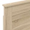 vidaXL Kopfteil mit Kopfteil Sonoma-Eiche 90 cm Holzwerkstoff