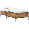 vidaXL Bettrahmen Altholz 80 x 200 cm Holzwerkstoff