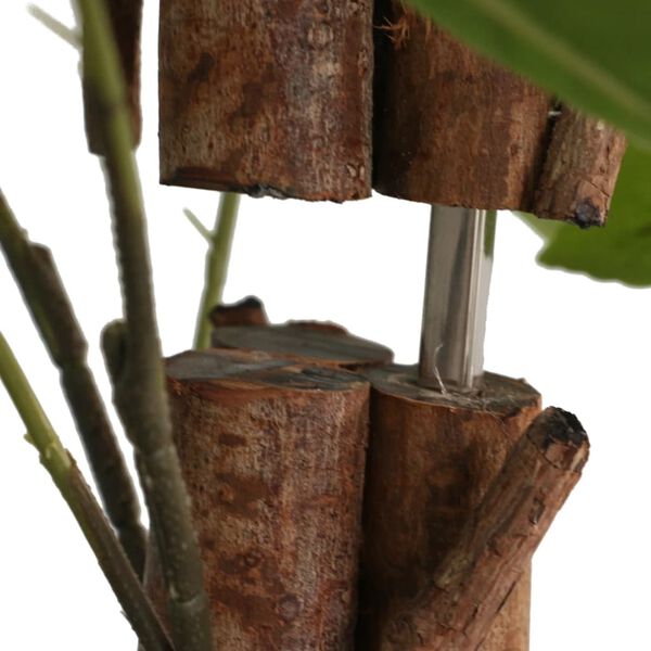 vidaXL Zitronenbaum K&uuml;nstlich mit 3 St&auml;mmen Gr&uuml;n 180 cm PP