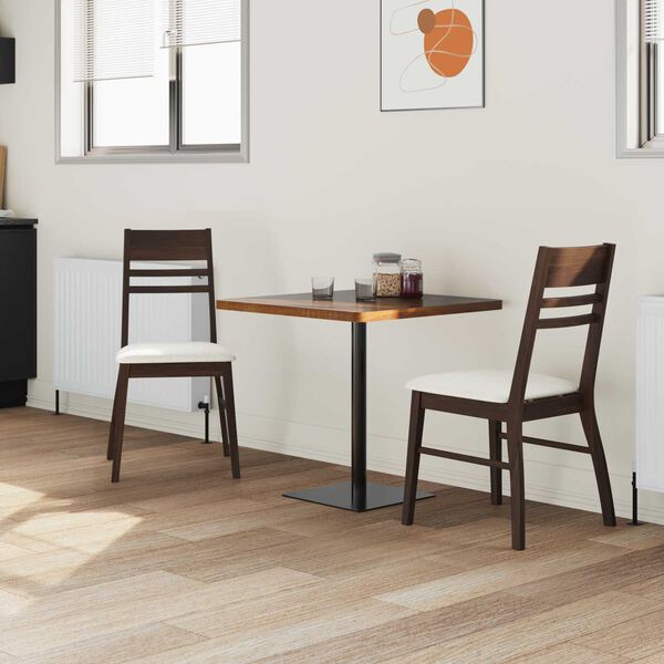 vidaXL Esszimmerst&uuml;hle 2 pcs Hellbraun 43 x 54 x 89 cm