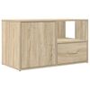 vidaXL Eckregal Sonoma-Eiche 200x40x45 cm Holzwerkstoff