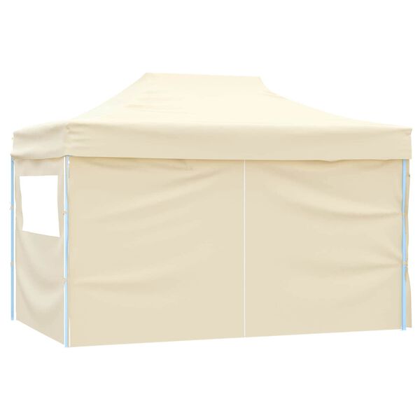 vidaXL Party-Zelt Creme 280 x 410 x 315 cm Oxford-Stoff